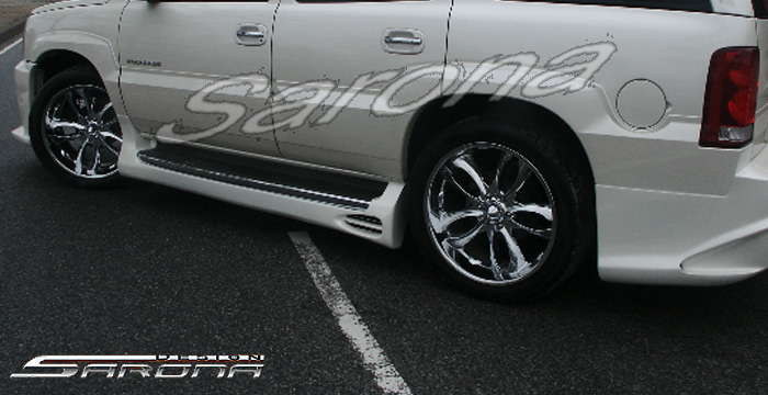 Custom Cadillac Escalade Side Skirts  SUV/SAV/Crossover (2002 - 2006) - $390.00 (Part #CD-007-SS)